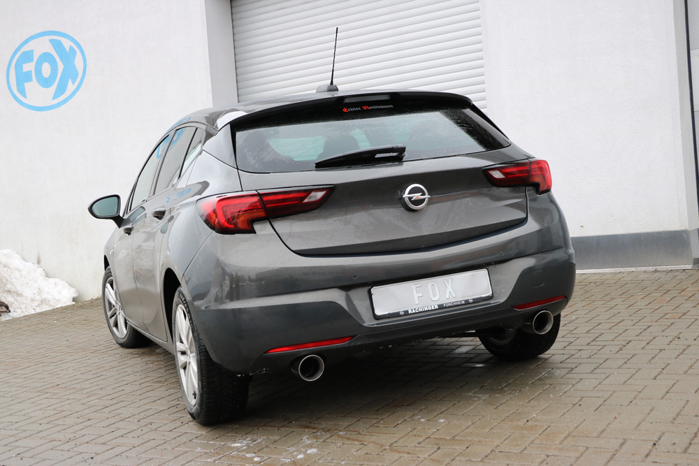 Opel Astra K Schrägheck Endschalldämpfer quer Ausgang rechts/links - 1x100 Typ 25 rechts/links Opel Astra K Schrägheck Endschalldämpfer quer Ausgang rechts/links - 1x100 Typ 25 rechts/links