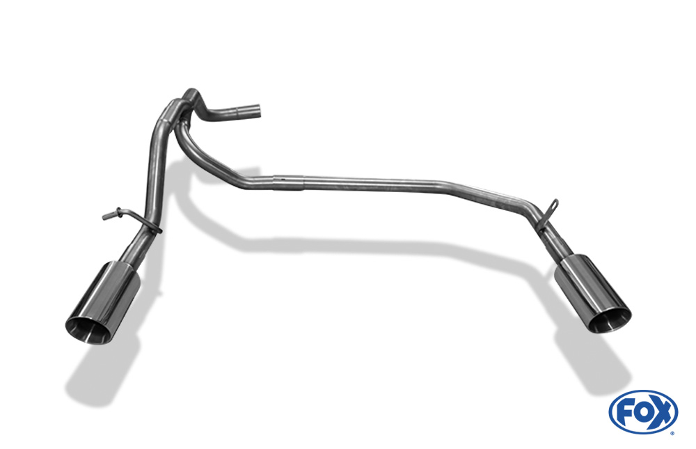 Seat Mii/ Skoda Citigo/ VW UP Endrohrsystem rechts/links passend auf originalen oder FOX-Endschalldämpfer - 1x80 Typ 25 rechts/links Seat Mii/ Skoda Citigo/ VW UP Endrohrsystem rechts/links passend auf originalen oder FOX-Endschalldämpfer - 1x80 Typ 25 rechts/links