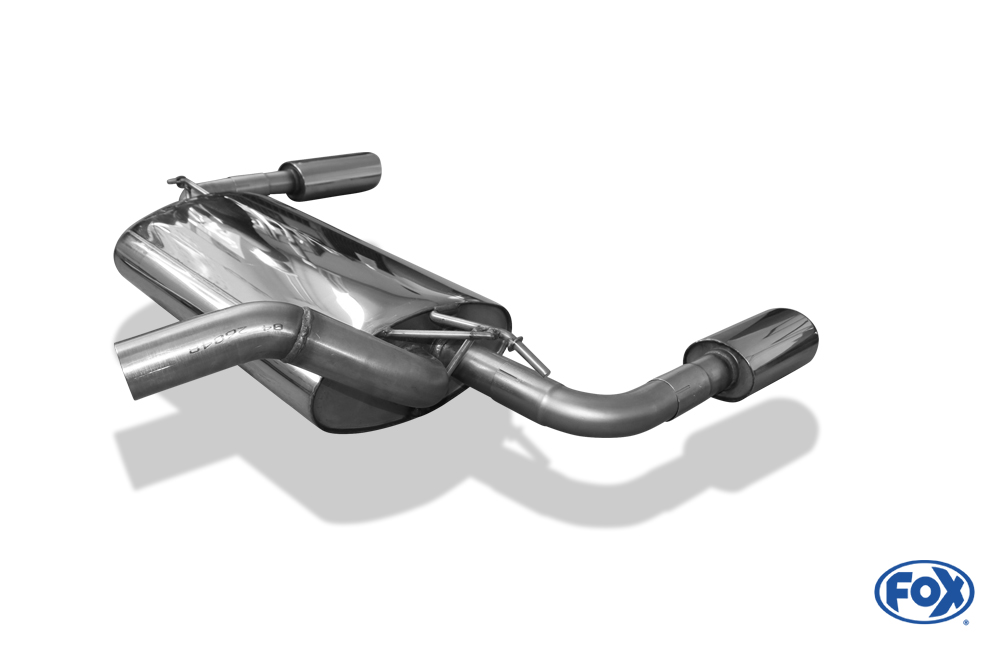 Volvo C70 II - Cabrio Endschalldämpfer quer Ausgang rechts/links - 115x85 Typ 32 rechts/links