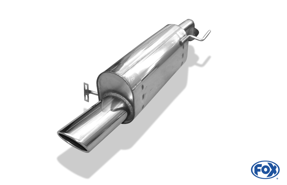 Opel Corsa E Endschalldämpfer - 115x85 Typ 32