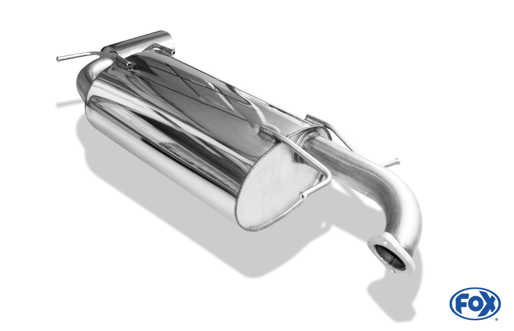 Subaru Impreza GHD Schrägheck Endschalldämpfer quer rechts - 129x106 Typ 32