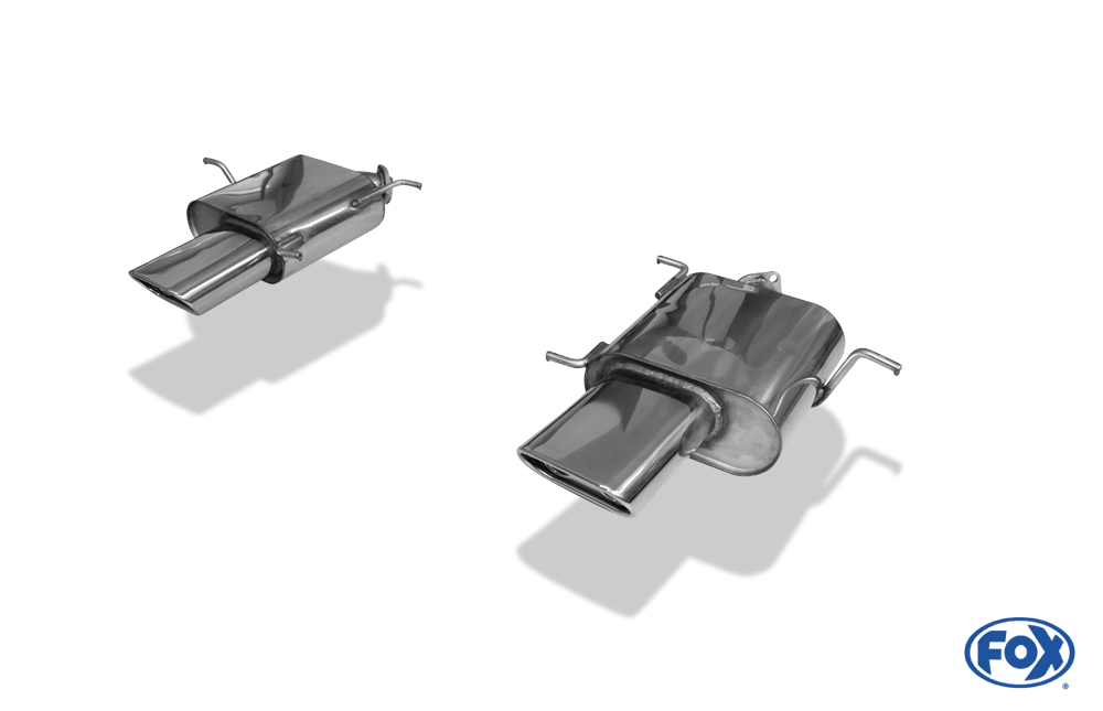 Maserati 3200GT Endschalldämpfer rechts/links - 150x70 Typ 53 rechts/links Maserati 3200GT Endschalldämpfer rechts/links - 150x70 Typ 53 rechts/links