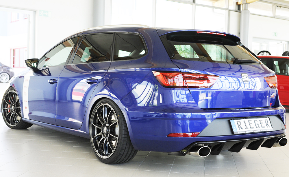 Rieger Heckeinsatz - Seat Leon Cupra Seat Leon Cupra (5F): 5-tür. (ST/Kombi)