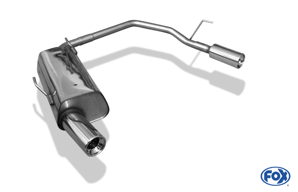 Peugeot 206 Schrägheck/ 206 CC Endschalldämpfer Ausgang rechts/links - 1x90 Typ 13 rechts/links