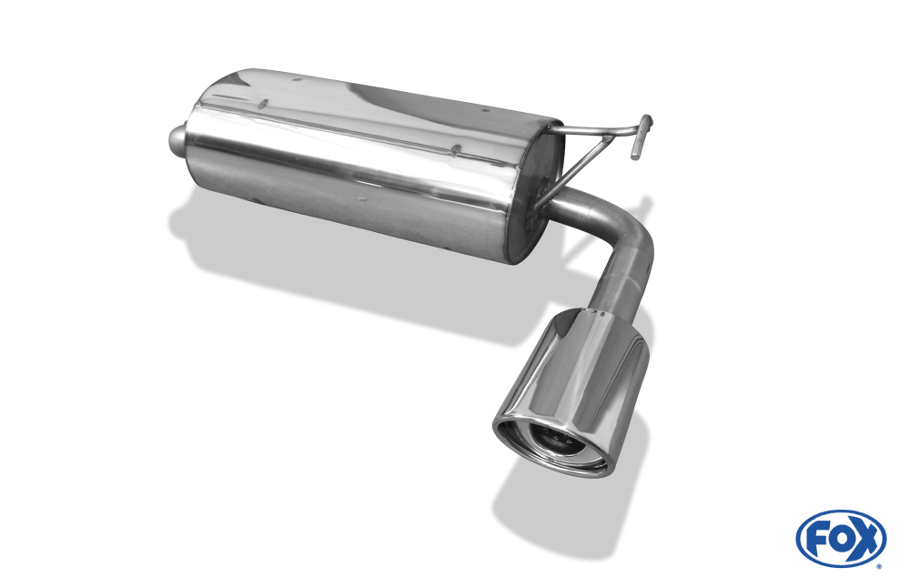 Mitsubishi Outlander 4WD Endschalldämpfer - 115x85 Typ 33