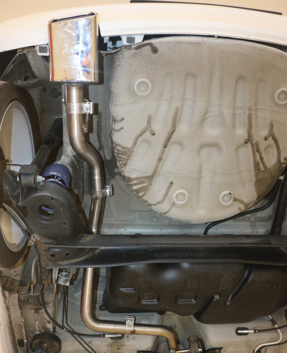 Seat Mii/ Skoda Citigo/ VW UP Endrohrsystem links passend auf originalen oder FOX-Endschalldämpfer - 145x60 Typ 59 links