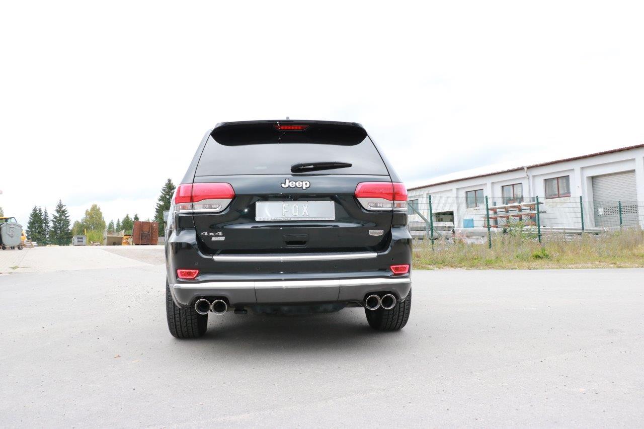 Jeep Grand Cherokee WKII ab 2014 Endschalldämpfer rechts/links - 2x100 Typ 25 rechts/links Jeep Grand Cherokee WKII ab 2014 Endschalldämpfer rechts/links - 2x100 Typ 25 rechts/links