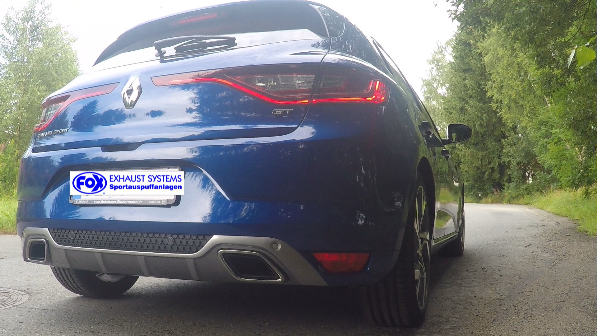 Renault Megane IV GT Endschalldämpfer - 1x50 Typ 10 nicht sichtbar rechts/links Renault Megane IV GT Endschalldämpfer - 1x50 Typ 10 nicht sichtbar rechts/links
