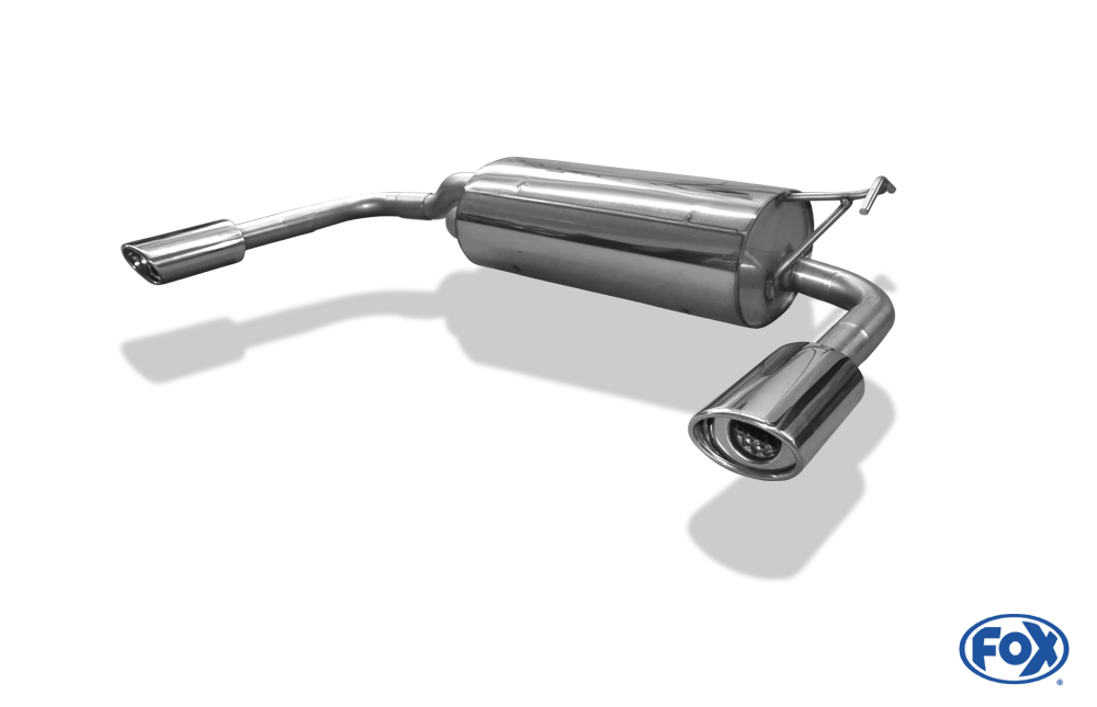 Mitsubishi Outlander 4WD Endschalldämpfer Ausgang rechts/links - 115x85 Typ 33 rechts/links