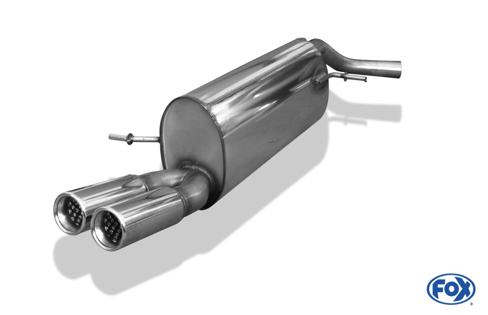 Seat Ibiza Sport 6L Endschalldämpfer - 2x70 Typ 13