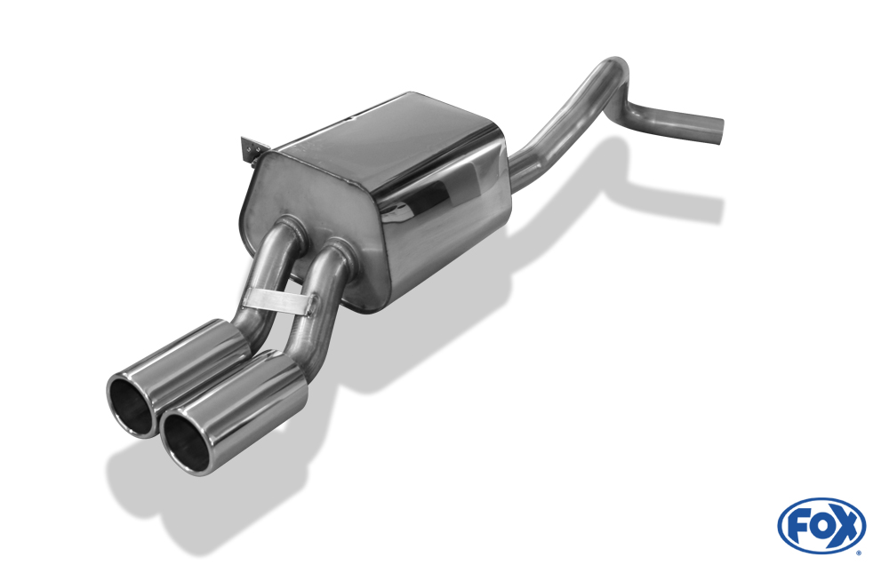 Renault Megane III Schrägheck/ Coupe Endschalldämpfer - 2x80 Typ 12 Renault Megane III Schrägheck/ Coupe Endschalldämpfer - 2x80 Typ 12