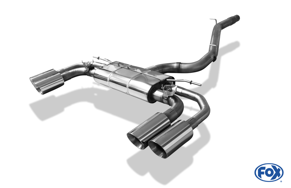 CUPRA Formentor 4x4 Halbanlage ab Kat - 2x100 Typ 25 rechts/links - mit 2 elektronischen Klappen Audi S3 GY - Limousine Halbanlage ab OPF mit Abgasklappen - 2x114 Typ 25 rechts/links