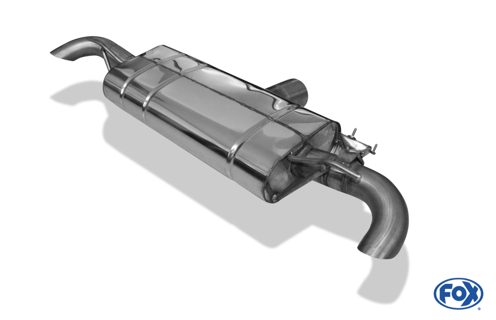 Mercedes CLA 220/250 Frontantrieb & 4matic - 118 Endschalldämpfer quer Ausgang rechts/links - Ausgang der Endrohre hinter der Stoßstange