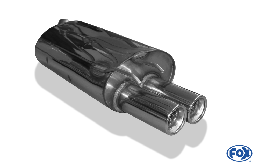 Renault Twingo C06 Endschalldämpfer - 2x70 Typ 13