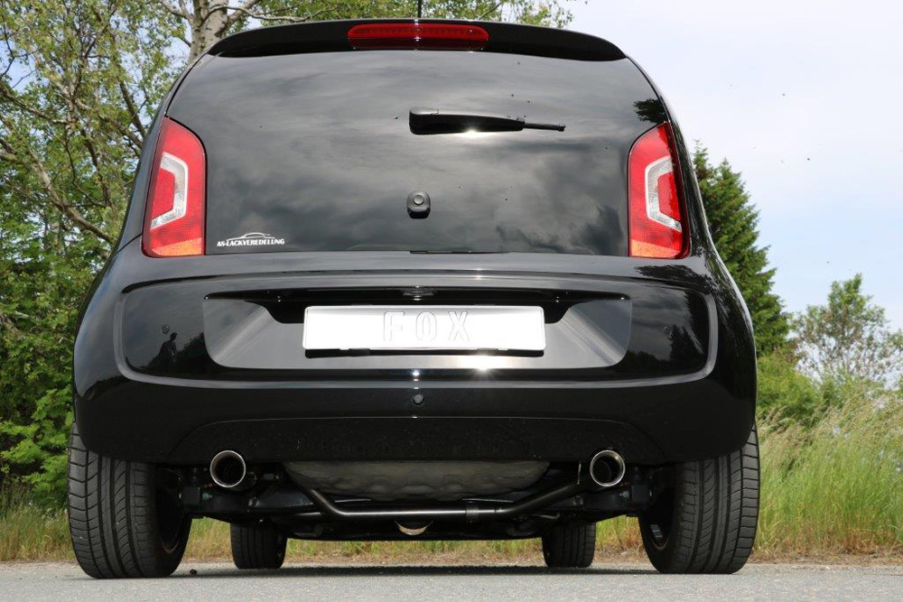 Seat Mii/ Skoda Citigo/ VW UP Endrohrsystem rechts/links passend auf originalen oder FOX-Endschalldämpfer - 1x80 Typ 25 rechts/links Seat Mii/ Skoda Citigo/ VW UP Endrohrsystem rechts/links passend auf originalen oder FOX-Endschalldämpfer - 1x80 Typ 25 rechts/links