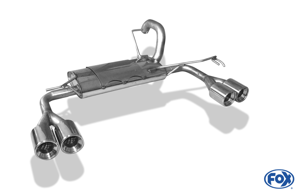 Mitsubishi Colt Typ Z30 5-türer Endschalldämpfer Ausgang rechts/links - 2x90 Typ 13 rechts/links