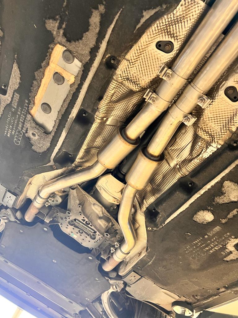 Audi S4 - B9 Vorschalldämpfer Audi S4 - B9 Vorschalldämpfer