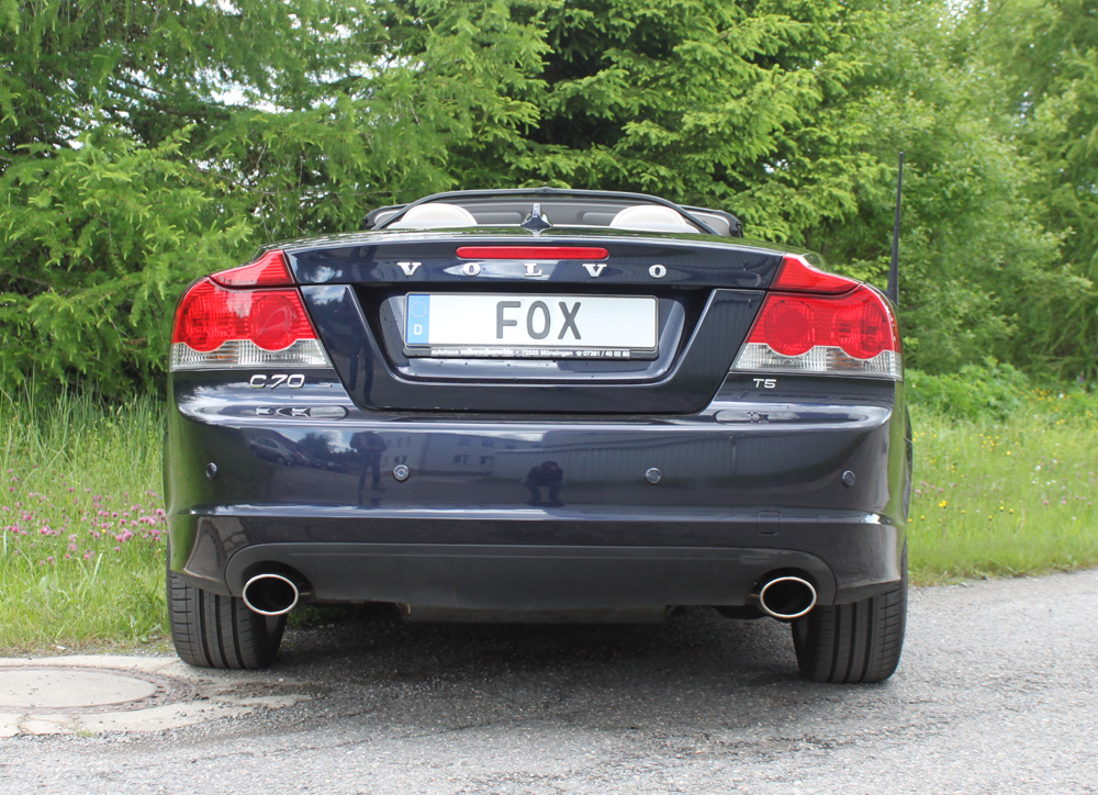 Volvo C70 II - Cabrio Endschalldämpfer quer Ausgang rechts/links - 115x85 Typ 32 rechts/links Volvo C70 II - Cabrio Endschalldämpfer quer Ausgang rechts/links - 115x85 Typ 32 rechts/links