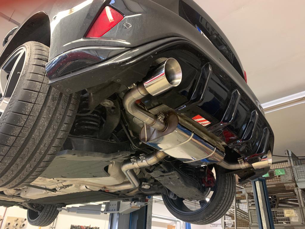 Ford Focus IV ST Endschalldämpfer Ausgang rechts/links ab OPF - 1x100 Typ 25 rechts/links Ford Focus IV ST Endschalldämpfer Ausgang rechts/links ab OPF - 1x100 Typ 25 rechts/links