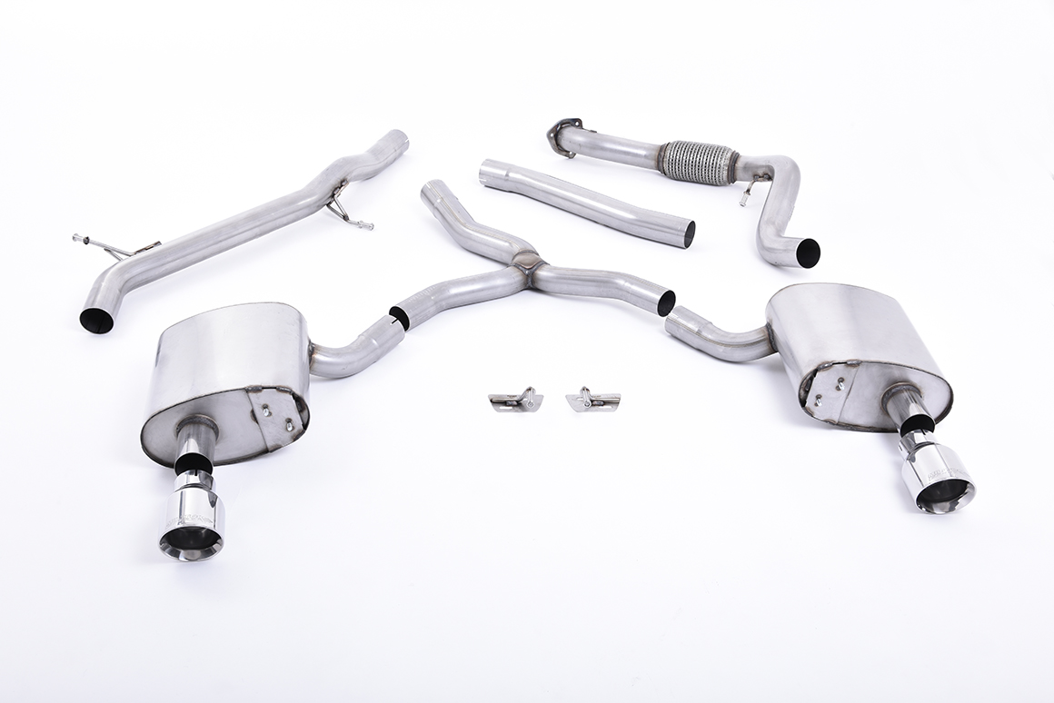 Audi A4 2.0 TFSI B9 Quattro Saloon & Avant (Non OPF/GPF Models inc Mild Hybrid & mitout Brace Bars) Dual GT100 Audi A4 2.0 TFSI B9 Quattro Saloon & Avant (Non OPF/GPF Models inc Mild Hybrid & mitout Brace Bars) Dual GT100
