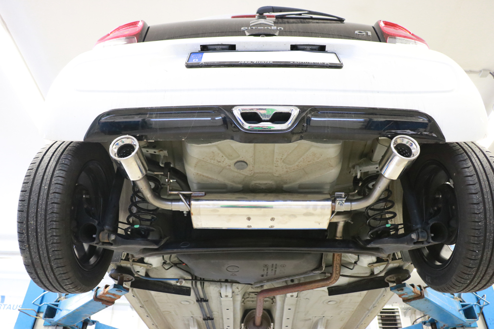 Citroen C1 II Endschalldämpfer Ausgang rechts/links - 1x90 Typ 13 rechts/links Citroen C1 II Endschalldämpfer Ausgang rechts/links - 1x90 Typ 13 rechts/links