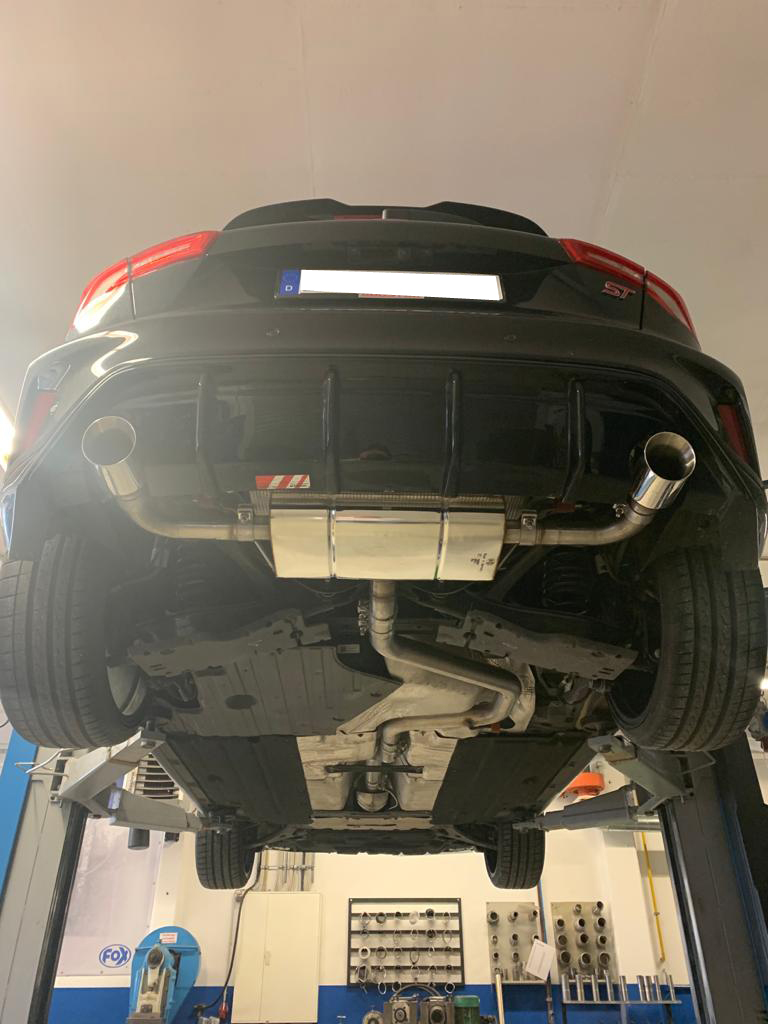 Ford Focus IV ST Endschalldämpfer Ausgang rechts/links ab OPF - 1x100 Typ 25 rechts/links Ford Focus IV ST Endschalldämpfer Ausgang rechts/links ab OPF - 1x100 Typ 25 rechts/links