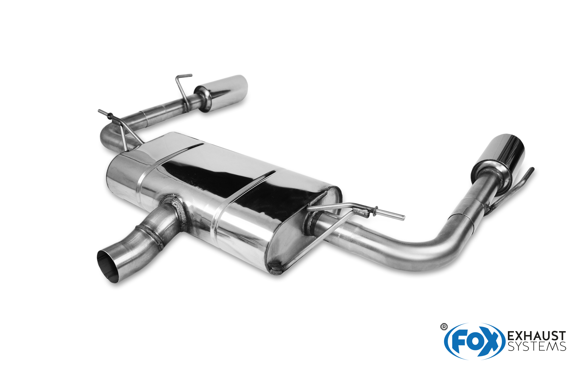Ford Focus IV Turnier/ Kombi ST-Look Endschalldämpfer Ausgang rechts/links - 1x100 Typ 25 rechts/links für originale ST Stoßstange
