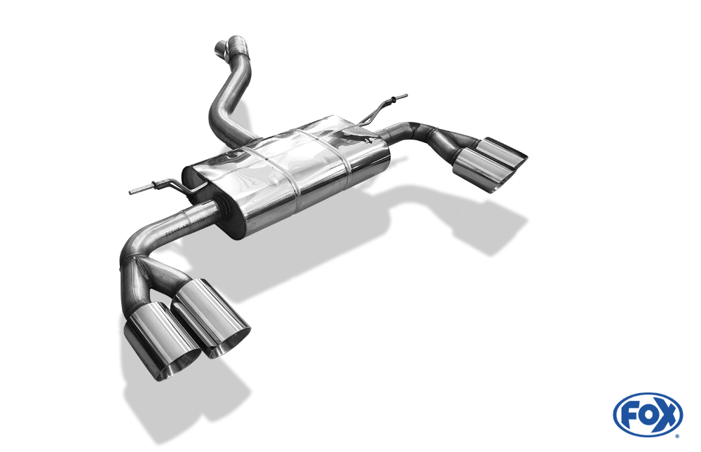 Ford Focus IV ST-Line - starre Hinterachse Endschalldämpfer Ausgang rechts/links - 2x90 Typ 25 rechts/links