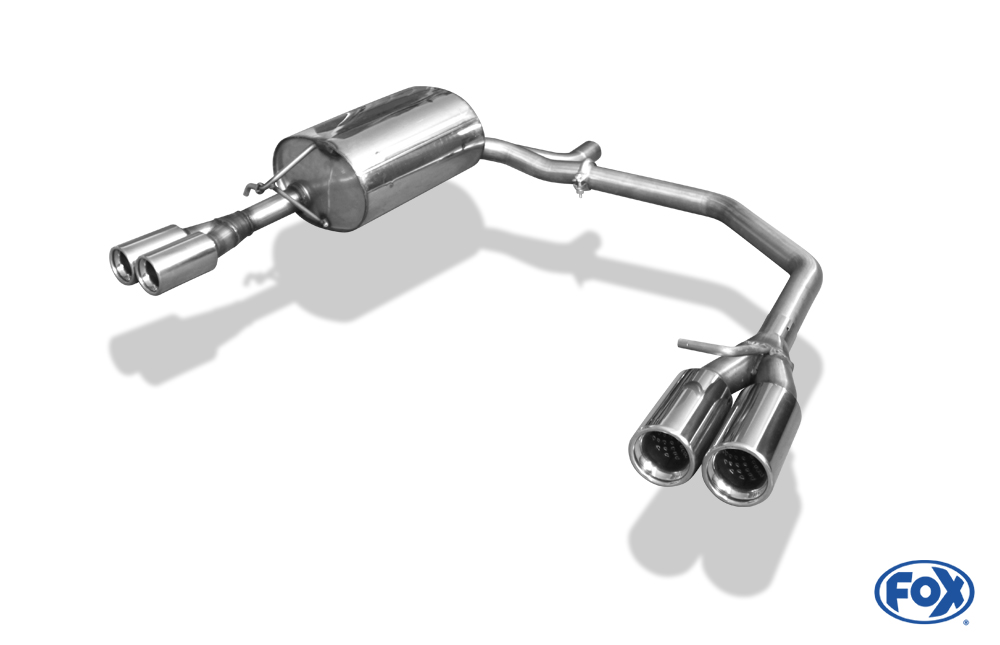 Skoda Octavia 1U 4x4 Endschalldämpfer Ausgang rechts/links - 2x76 Typ 13 rechts/links Skoda Octavia 1U 4x4 Endschalldämpfer Ausgang rechts/links - 2x76 Typ 13 rechts/links