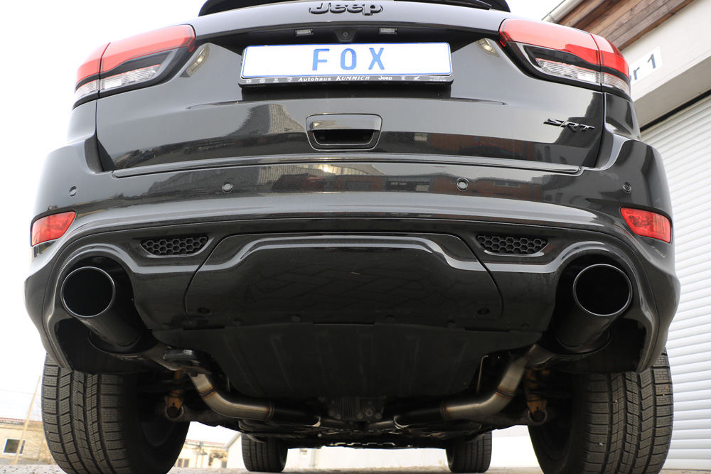 Jeep Grand Cherokee WK II - 6,4l SRT8 bis 2014 Endschalldämpfer rechts/links - 129x106 Typ 32 rechts/links SCHWARZ emalliert Jeep Grand Cherokee WK II - 6,4l SRT8 bis 2014 Endschalldämpfer rechts/links - 129x106 Typ 32 rechts/links SCHWARZ emalliert