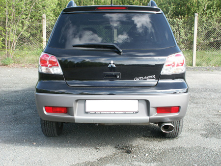 Mitsubishi Outlander 4WD Endschalldämpfer - 115x85 Typ 33 Mitsubishi Outlander 4WD Endschalldämpfer - 115x85 Typ 33