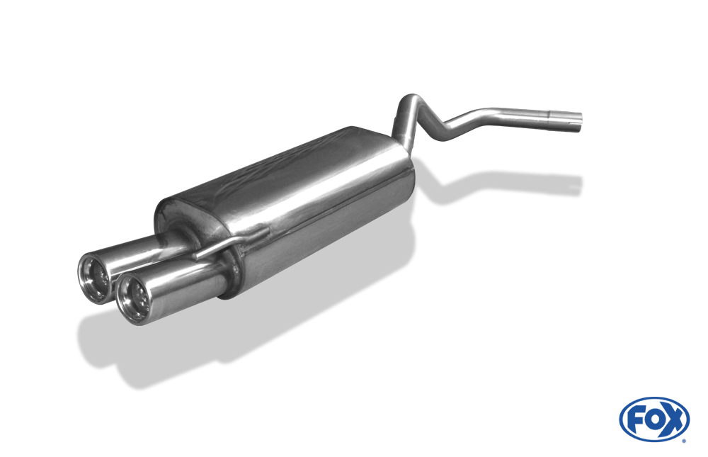 VW Polo 6N Endschalldämpfer zweiflutig - 2x76 Typ 13 VW Polo 6N Endschalldämpfer zweiflutig - 2x76 Typ 13