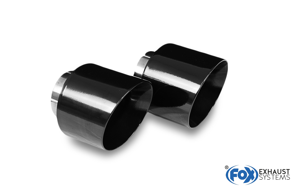 Hyundai i30N Performance + Fastback Endrohre passend auf den originalen Endschalldämpfer - 1x114 Typ 25 rechts/links schwarz Hyundai i30N Performance + Fastback Endrohre passend auf den originalen Endschalldämpfer - 1x114 Typ 25 rechts/links schwarz