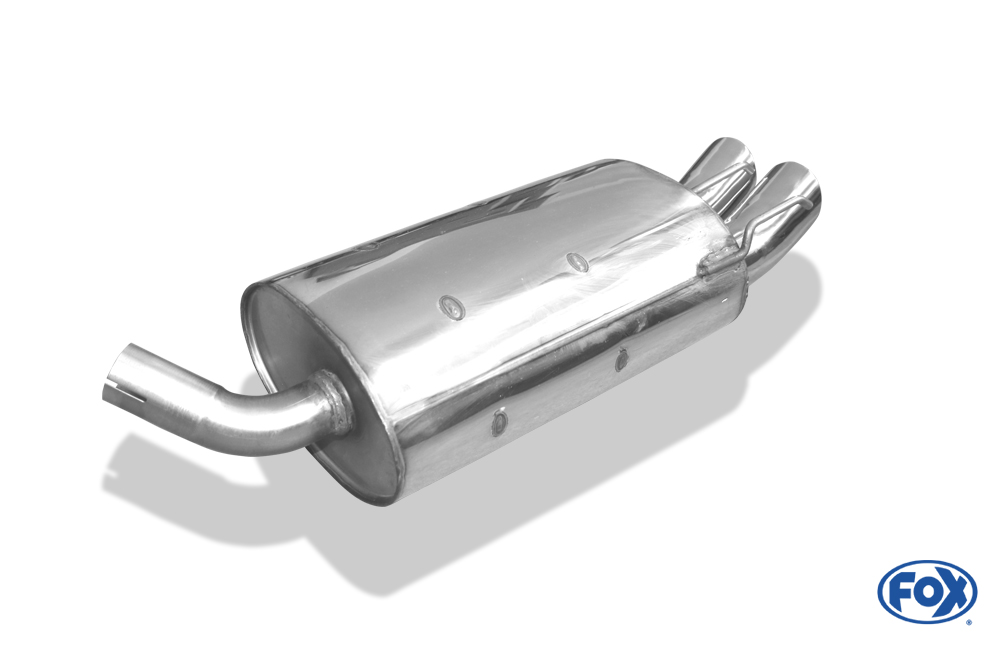 Renault Twingo C06 Endschalldämpfer - 2x70 Typ 18 Renault Twingo C06 Endschalldämpfer - 2x70 Typ 18