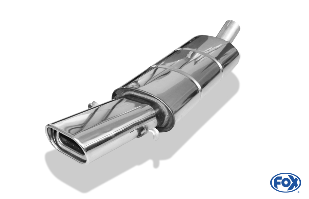 Audi 80/90 - Typ 89, B3 Limousine/ Coupe/ 80 B4 - Cabrio Endschalldämpfer - 135x80 Typ 53 Audi 80/90 - Typ 89, B3 Limousine/ Coupe/ 80 B4 - Cabrio Endschalldämpfer - 135x80 Typ 53