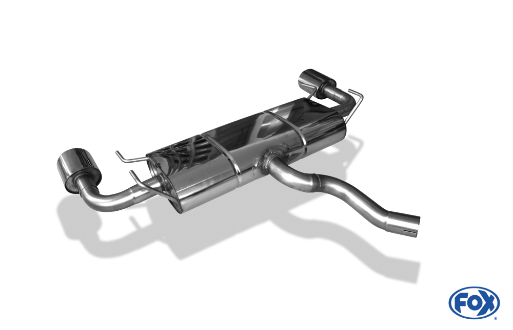 Subaru Impreza GR AWD - Schrägheck Endschalldämpfer quer Ausgang rechts/links - 115x85 Typ 32 rechts/links