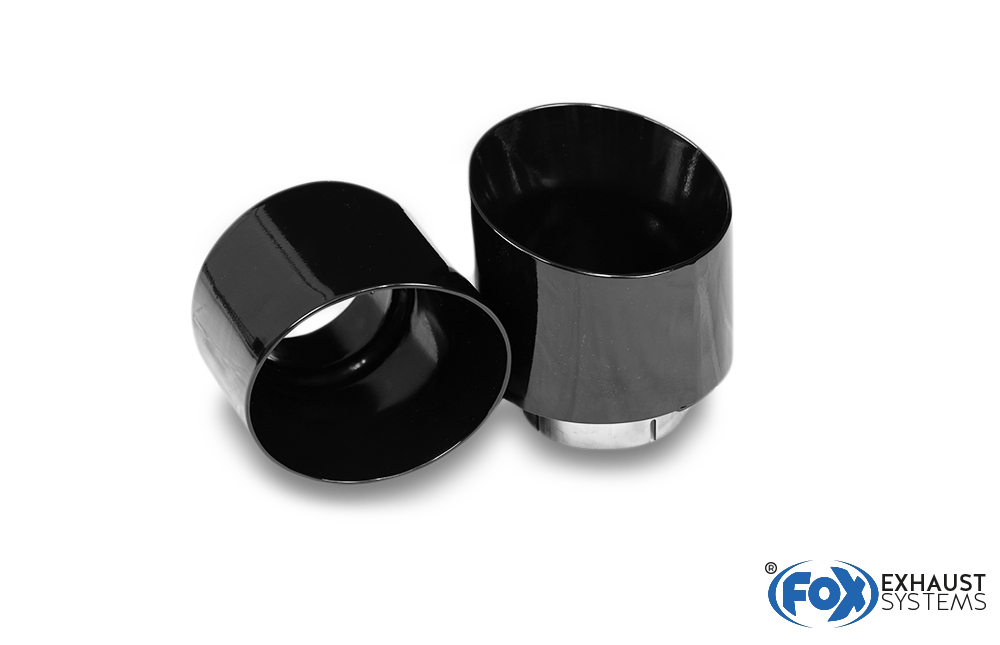 Hyundai i30N Performance + Fastback Endrohre passend auf den originalen Endschalldämpfer - 1x114 Typ 25 rechts/links schwarz