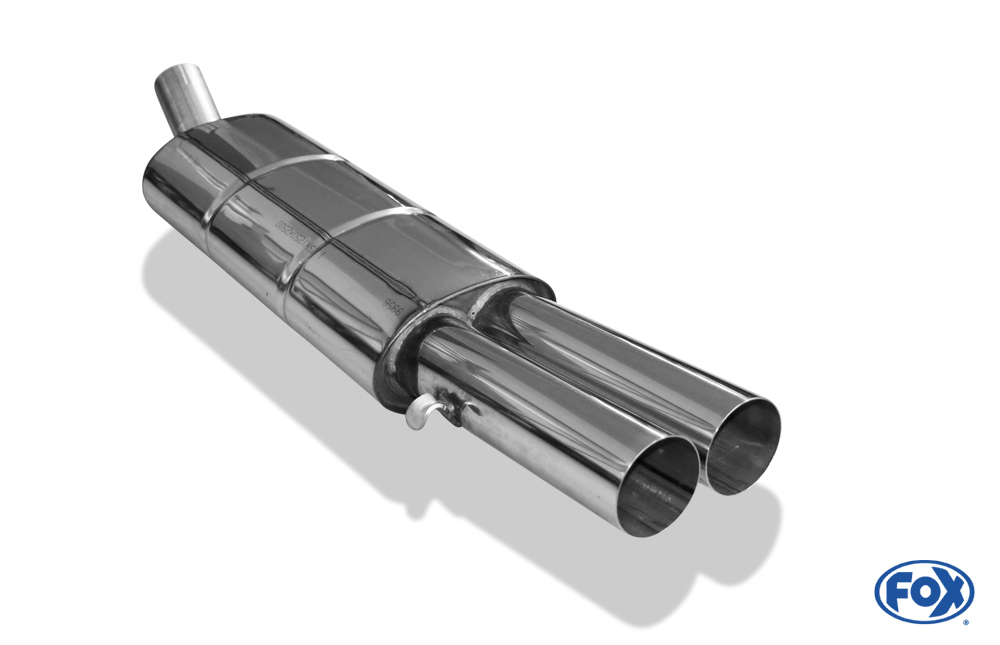 Audi 80/90 - Typ 89, B3 Limousine/ Coupe/ 80 B4 - Cabrio Endschalldämpfer - 2x76 Typ 10 Audi 80/90 - Typ 89, B3 Limousine/ Coupe/ 80 B4 - Cabrio Endschalldämpfer - 2x76 Typ 10