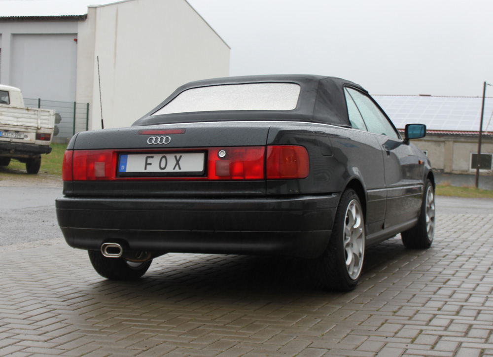Audi 80/90 - Typ 89, B3 Limousine/ Coupe/ 80 B4 - Cabrio Endschalldämpfer - 135x80 Typ 53 Audi 80/90 - Typ 89, B3 Limousine/ Coupe/ 80 B4 - Cabrio Endschalldämpfer - 135x80 Typ 53