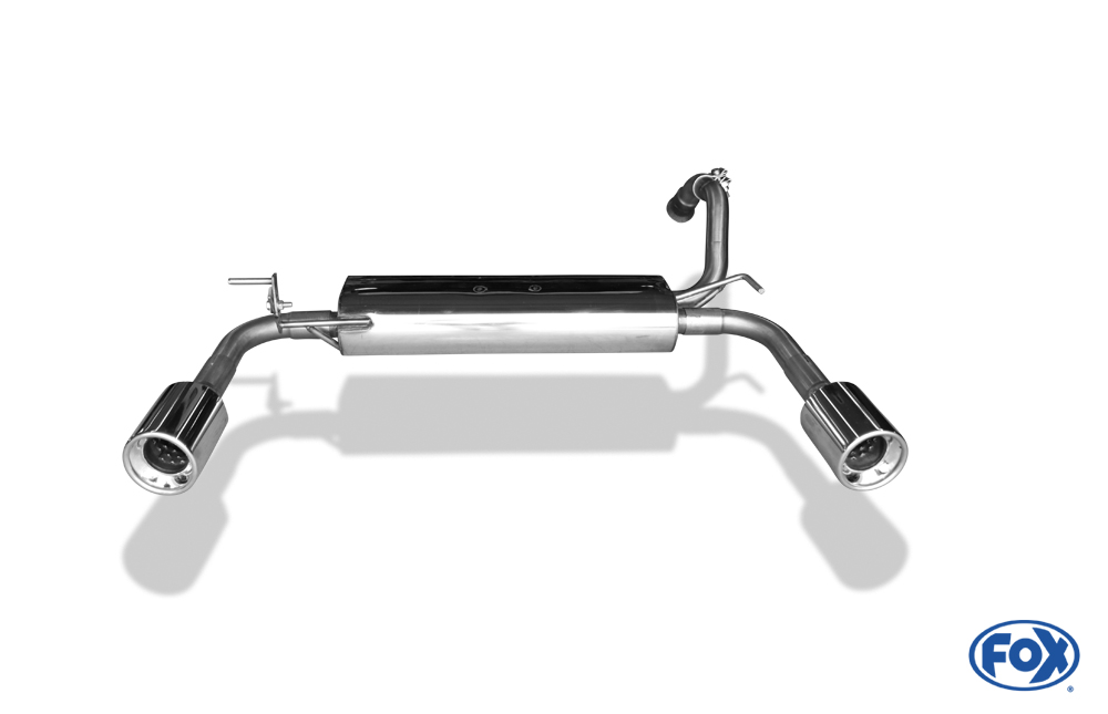 Citroen C1 II Endschalldämpfer Ausgang rechts/links - 1x90 Typ 13 rechts/links