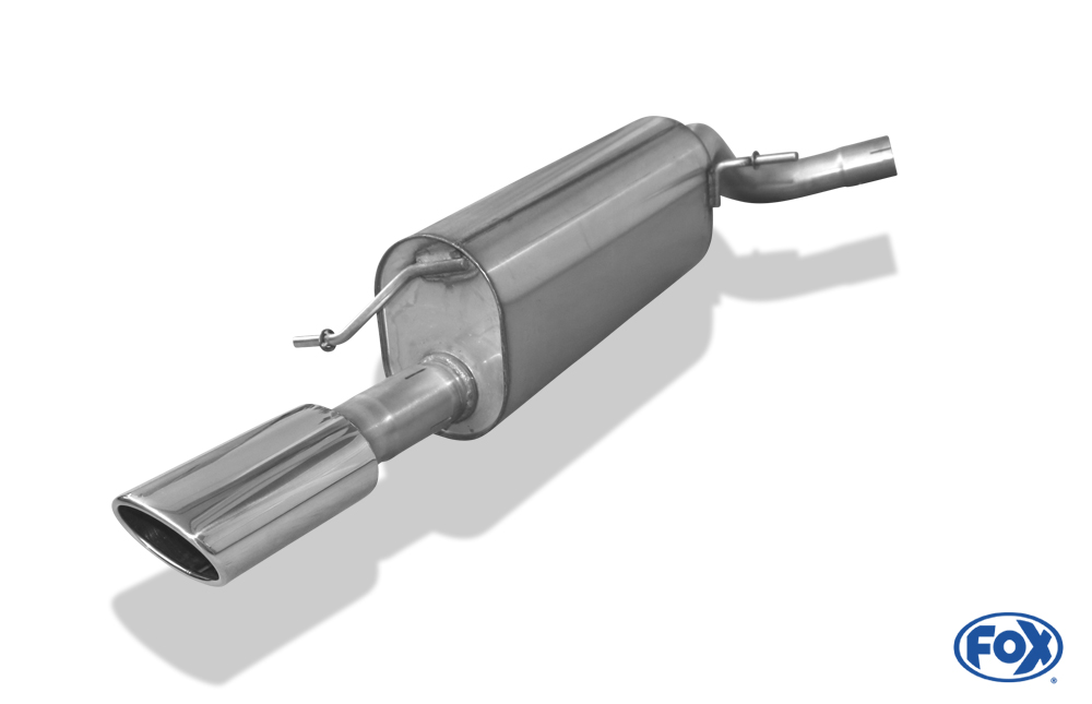 Seat Ibiza Cupra R Typ 6L Endschalldämpfer Ø63,5mm - 115x85 Typ 32