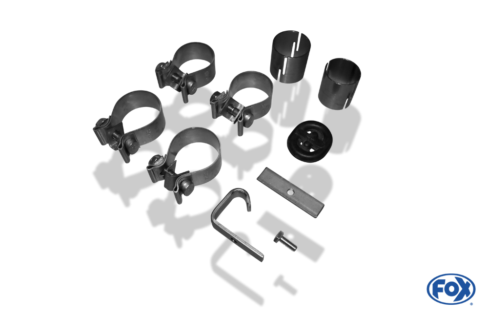 VW Polo 6N Endschalldämpfer Ausgang rechts/links - 135x80 Typ 53 rechts/links