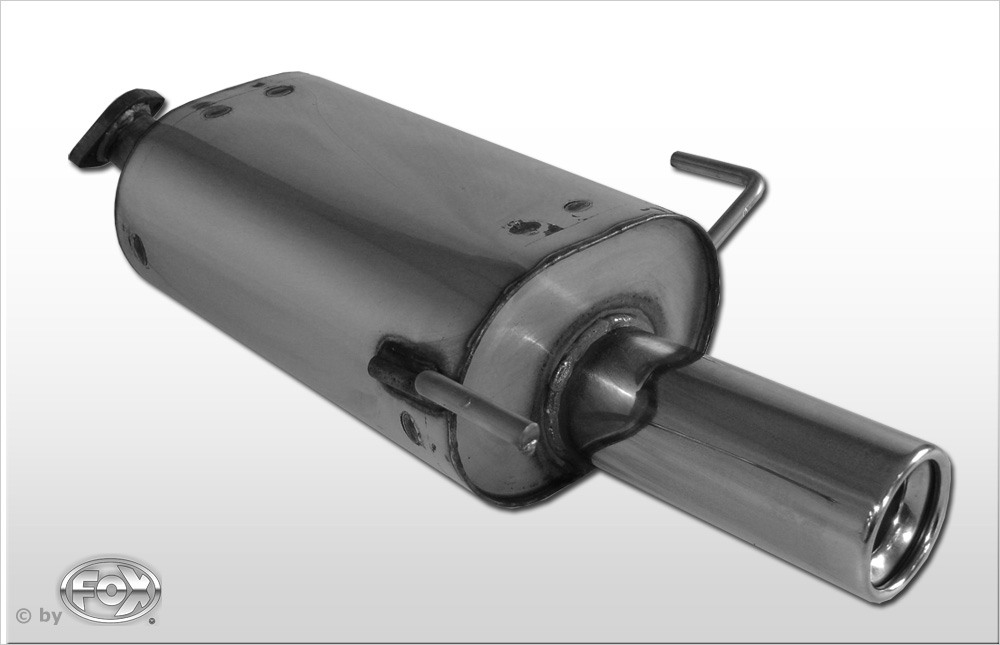 Nissan Almera Typ N15 Hatchback Endschalldämpfer - 1x80 Typ 13 Nissan Almera Typ N15 Hatchback Endschalldämpfer - 1x80 Typ 13