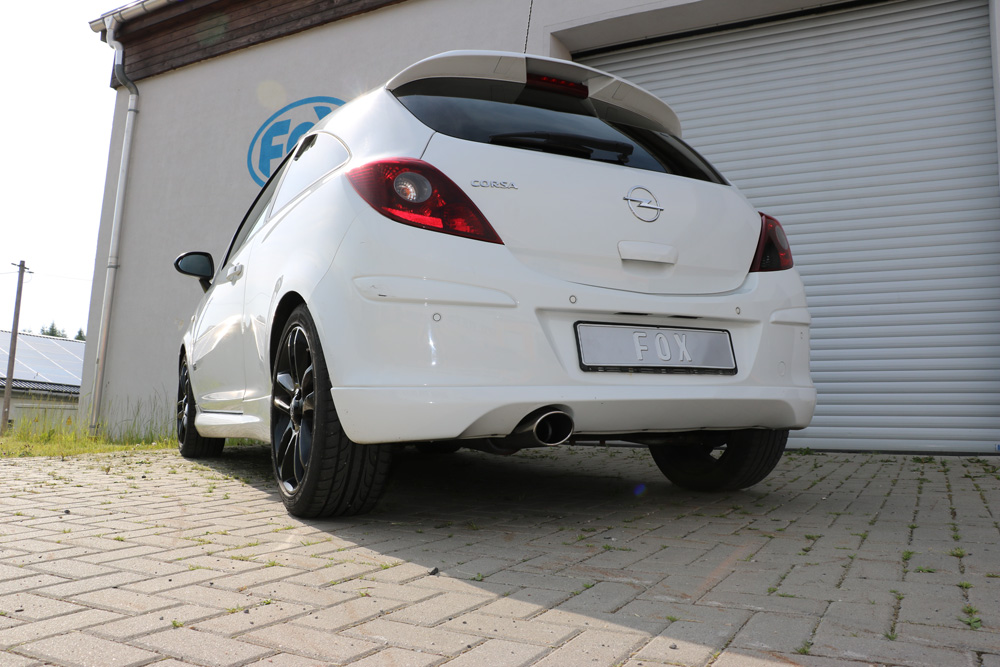 Opel Corsa D - Sportheck und OPC Line Endschalldämpfer - 115x85 Typ 32 Opel Corsa D - Sportheck und OPC Line Endschalldämpfer - 115x85 Typ 32