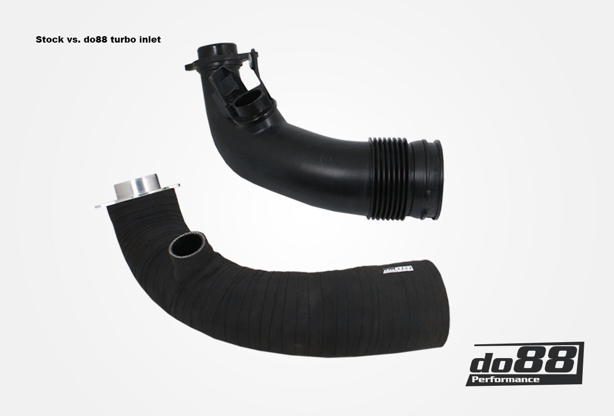 BMW F8X M2C M3 M4 Turbo Einlassrohr, Hybrid Turbo 54mm BMW F8X M2C M3 M4 Turbo Einlassrohr, Stock Turbos