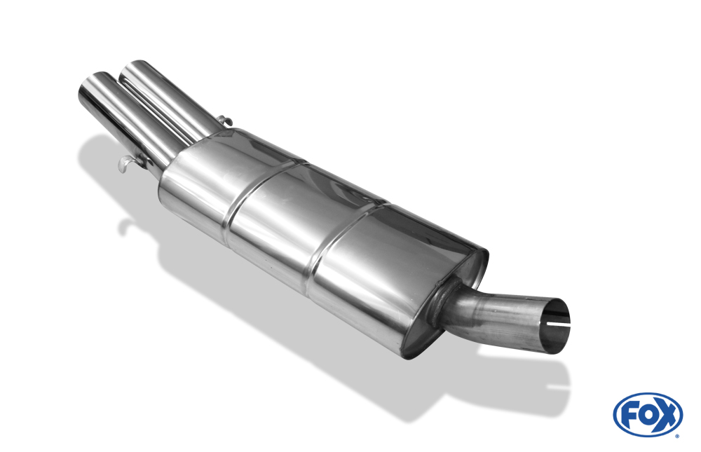 Audi 80/90 - Typ 89, B3 Limousine/ Coupe/ 80 B4 - Cabrio Endschalldämpfer - 2x76 Typ 10 Audi 80/90 - Typ 89, B3 Limousine/ Coupe/ 80 B4 - Cabrio Endschalldämpfer - 2x76 Typ 10