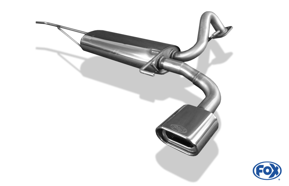 Kia Cerato Schrägheck Endschalldämpfer einseitig - 135x85 Typ 53 Kia Cerato Schrägheck Endschalldämpfer einseitig - 135x85 Typ 53