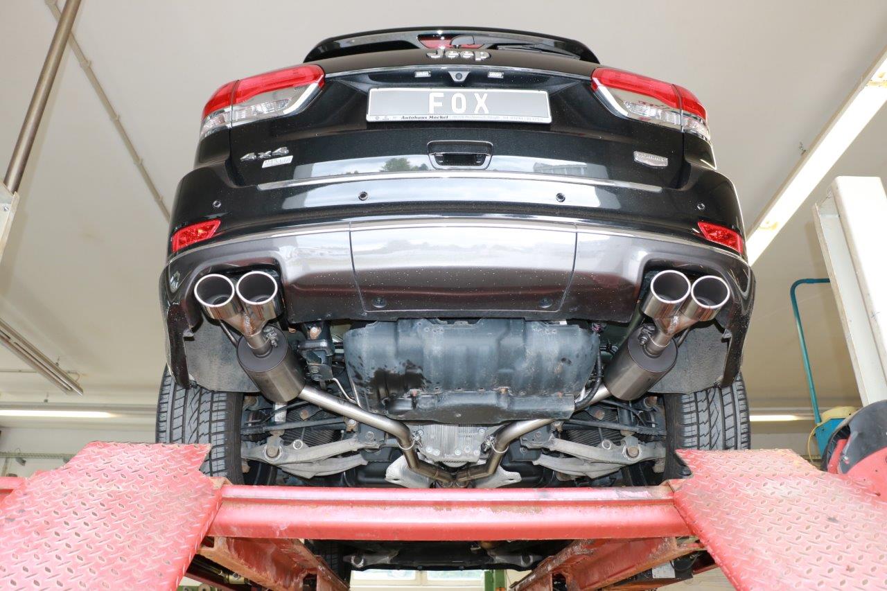 Jeep Grand Cherokee WKII ab 2014 Endschalldämpfer rechts/links - 2x106x71 Typ 32 rechts/links