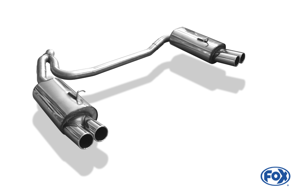 Volvo C70 I - Coupe & Cabrio Endschalldämpfer Ausgang rechts/links - 2x80 Typ 12 rechts/links
