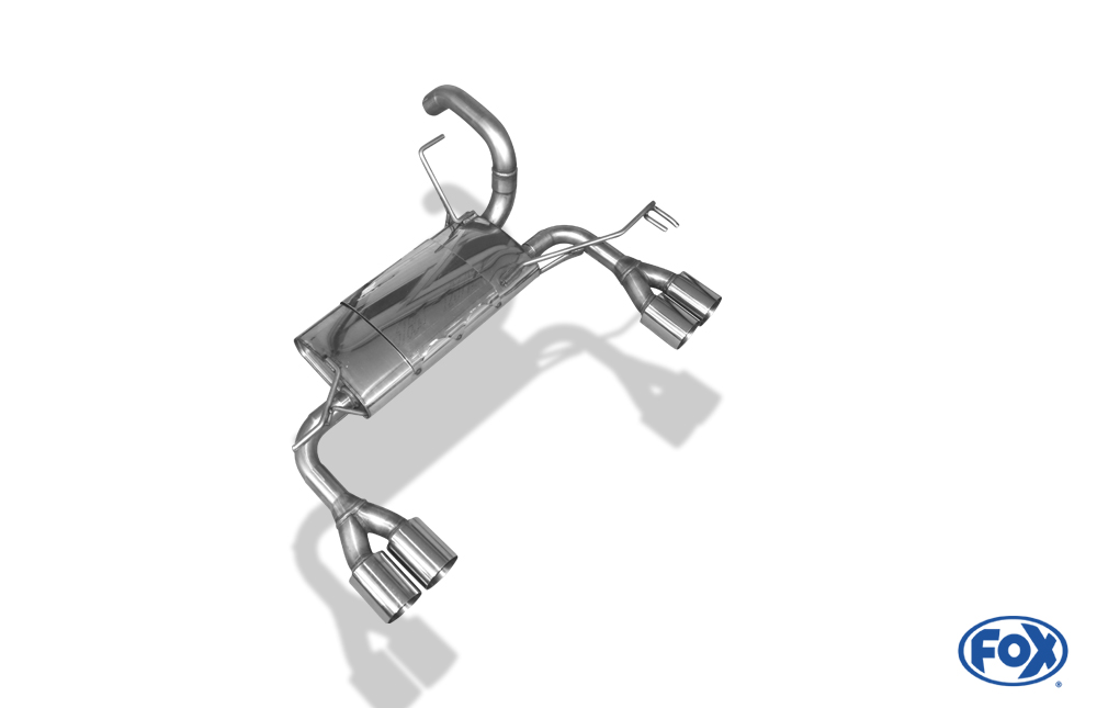 Mitsubishi Colt - Z30/ CZ3/ CZT - 3-türer / Smart Fourfour Endschalldämpfer Ausgang rechts/links - 2x80 Typ 10 rechts/links